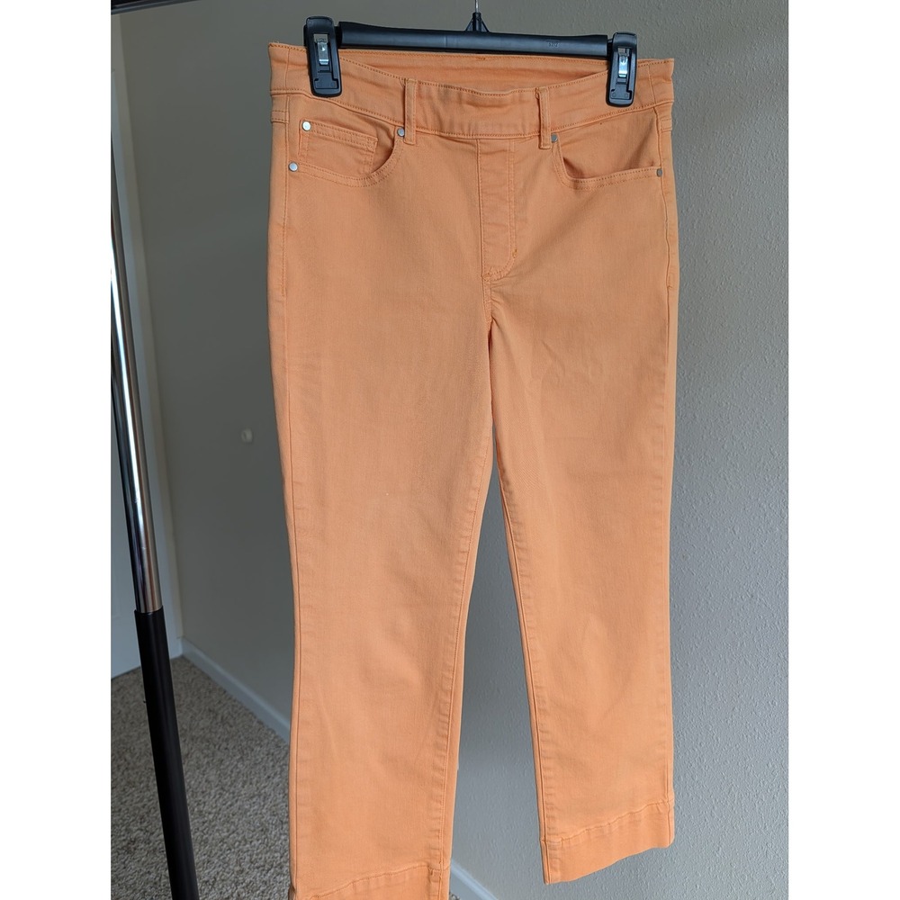 Tribal Womens Apricot Orange Pull On Crop Pants Size 6 Style 49350-2020W